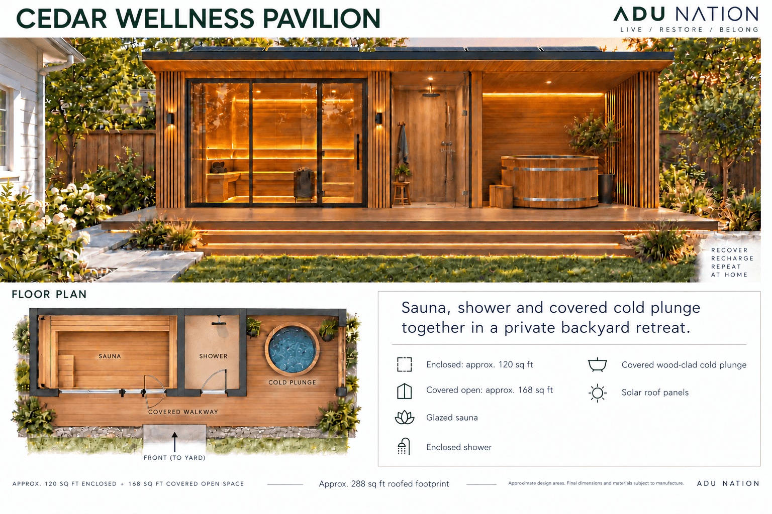 Wellness Pod concept exterior